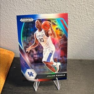 2021 Prizm Julius Randle University of Kentucky basketball card